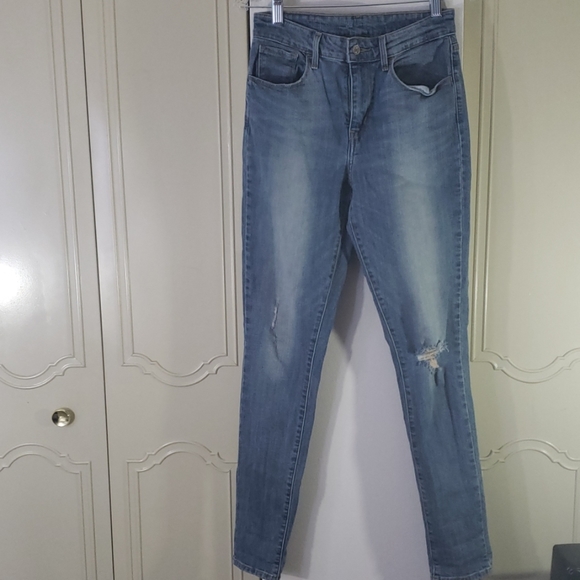 Levi's Denim - Levi's high rise skinny distressed jeans